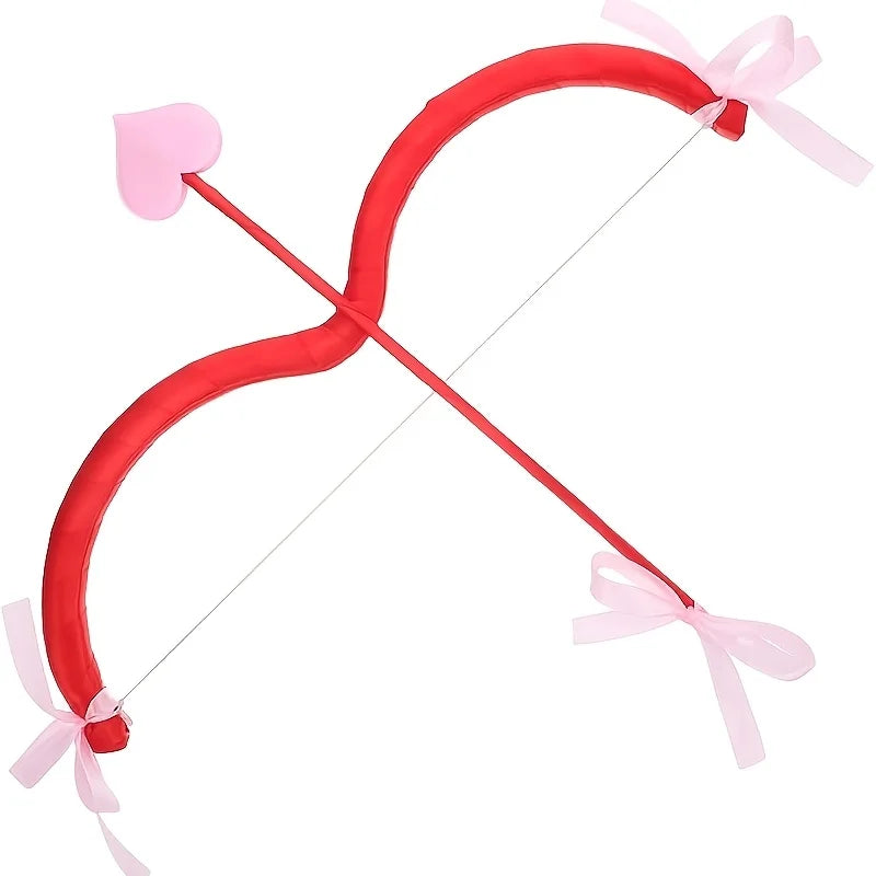 2pc Cupid Bow and Arrow Set Valentine Costume Cosplay Photo Props - 12