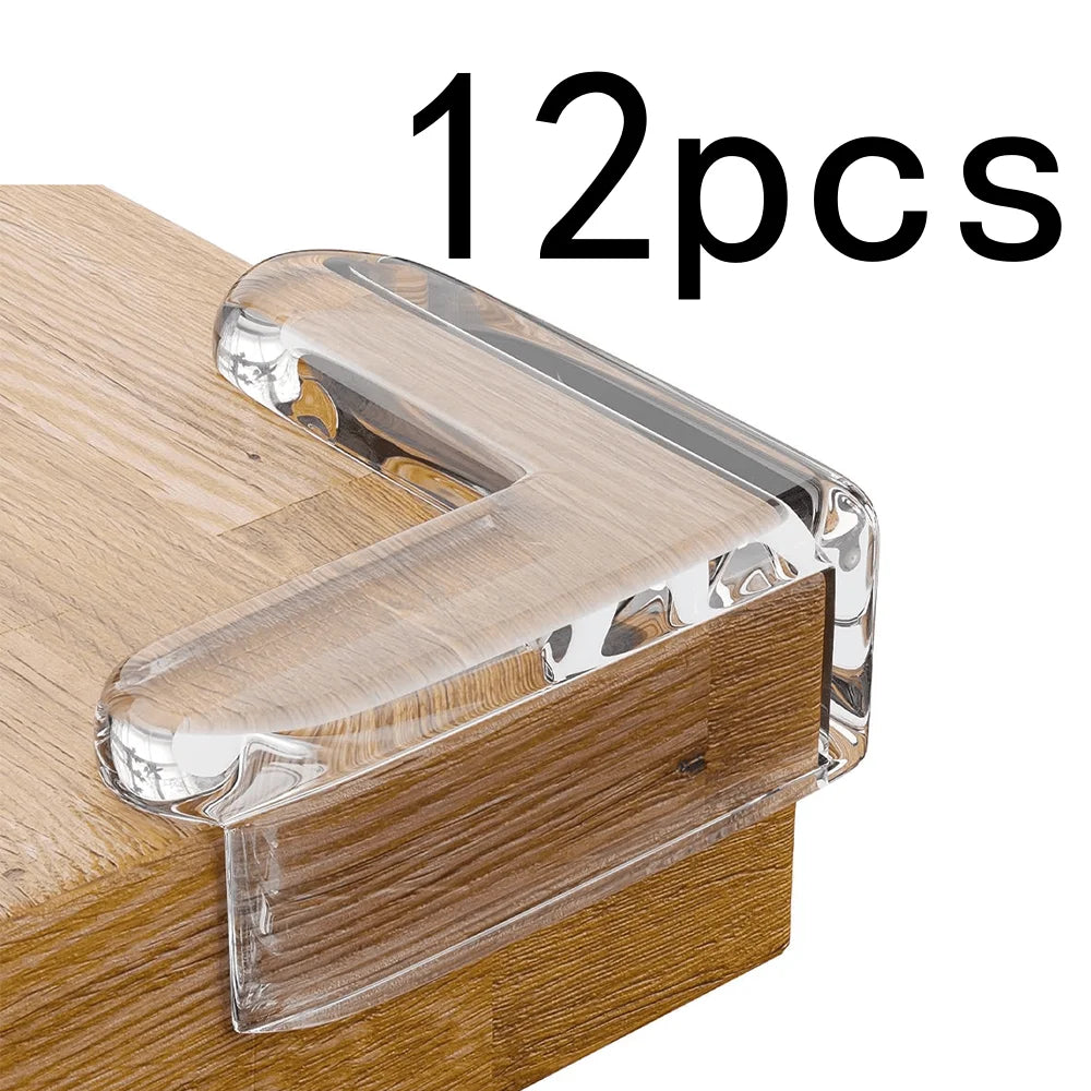Baby Safety Corner Guards Clear Silicone Table Edge Protectors - 17