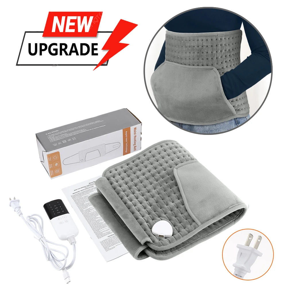 Electric Heating Waist Belt Thermal Pad Back Warmer