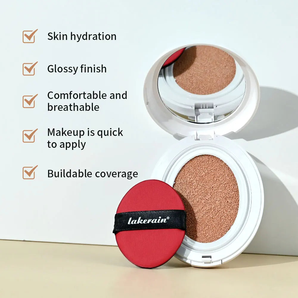 Glow Cream Cushion Foundation Hydrating Glow Finish Makeup - 3