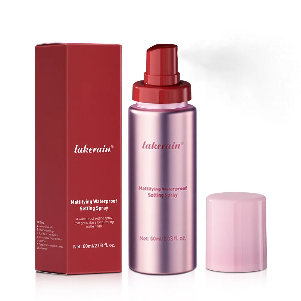 Mattifying Waterproof Setting Spray Long Lasting Makeup Fixer
