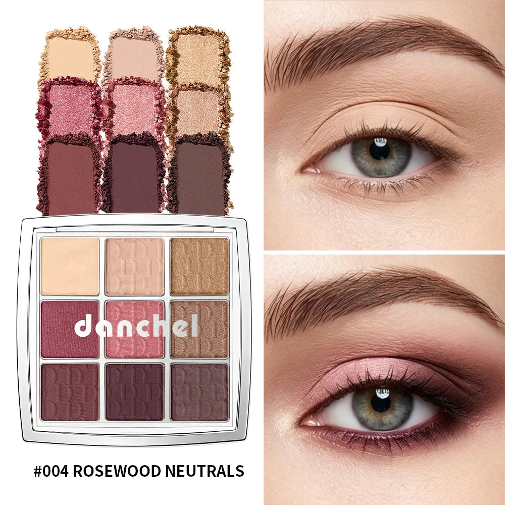 Professional Artist Eyeshadow Palette Matte Shimmer Eye Makeup Kit - 4
