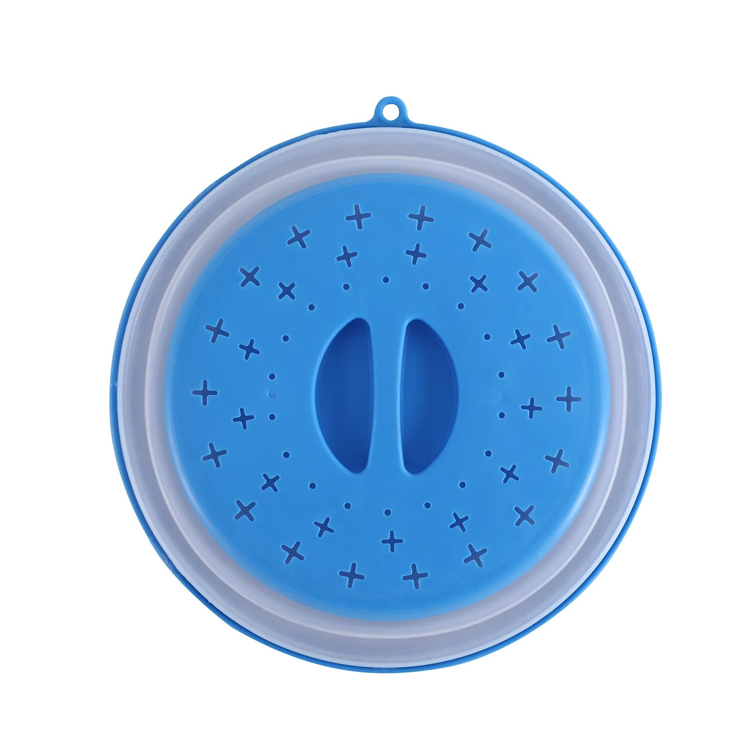 Collapsible Microwave Splatter Cover and Food Strainer Lid - 12