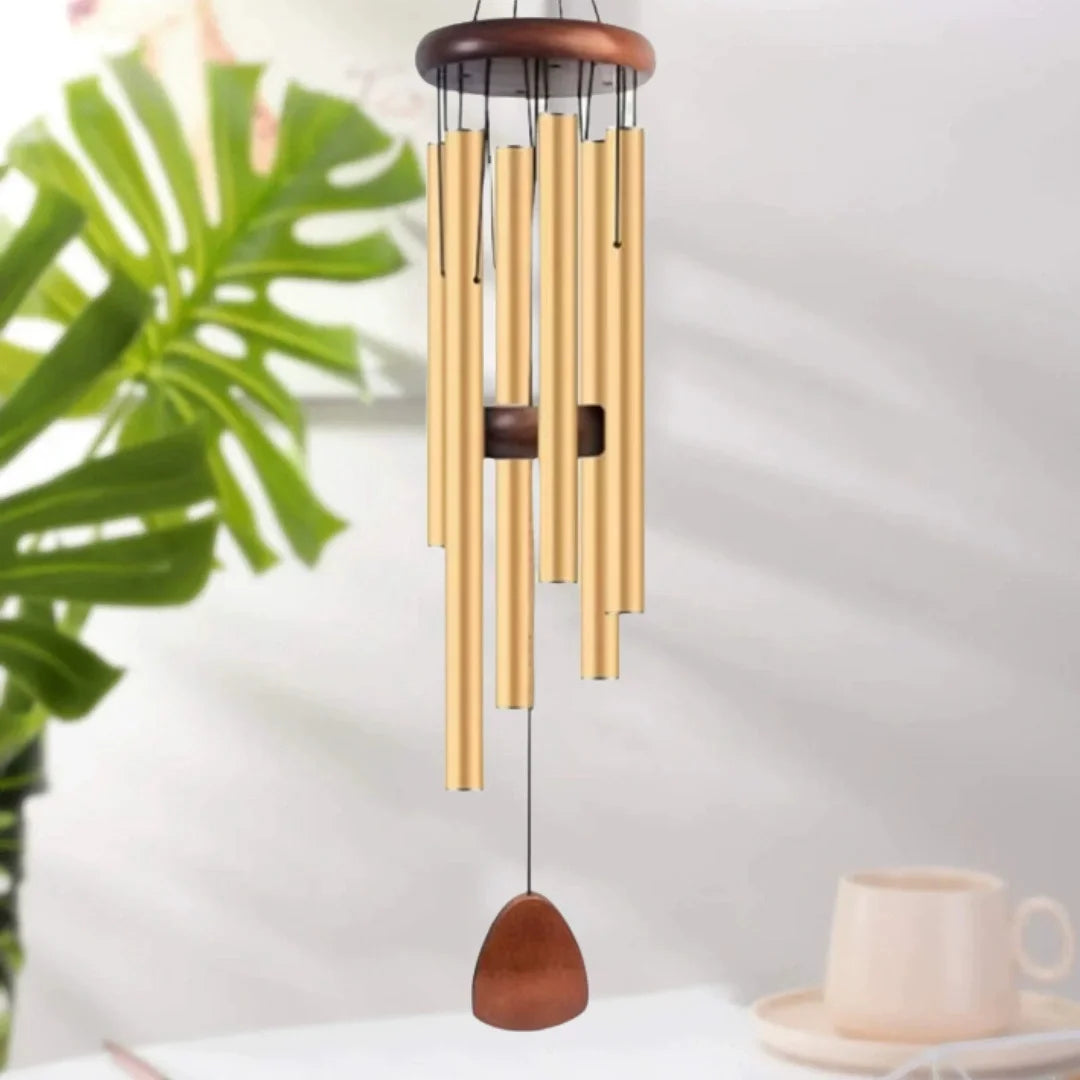 Retro Metal Wind Chime Aluminum Tube Outdoor Garden Home Decor Bell