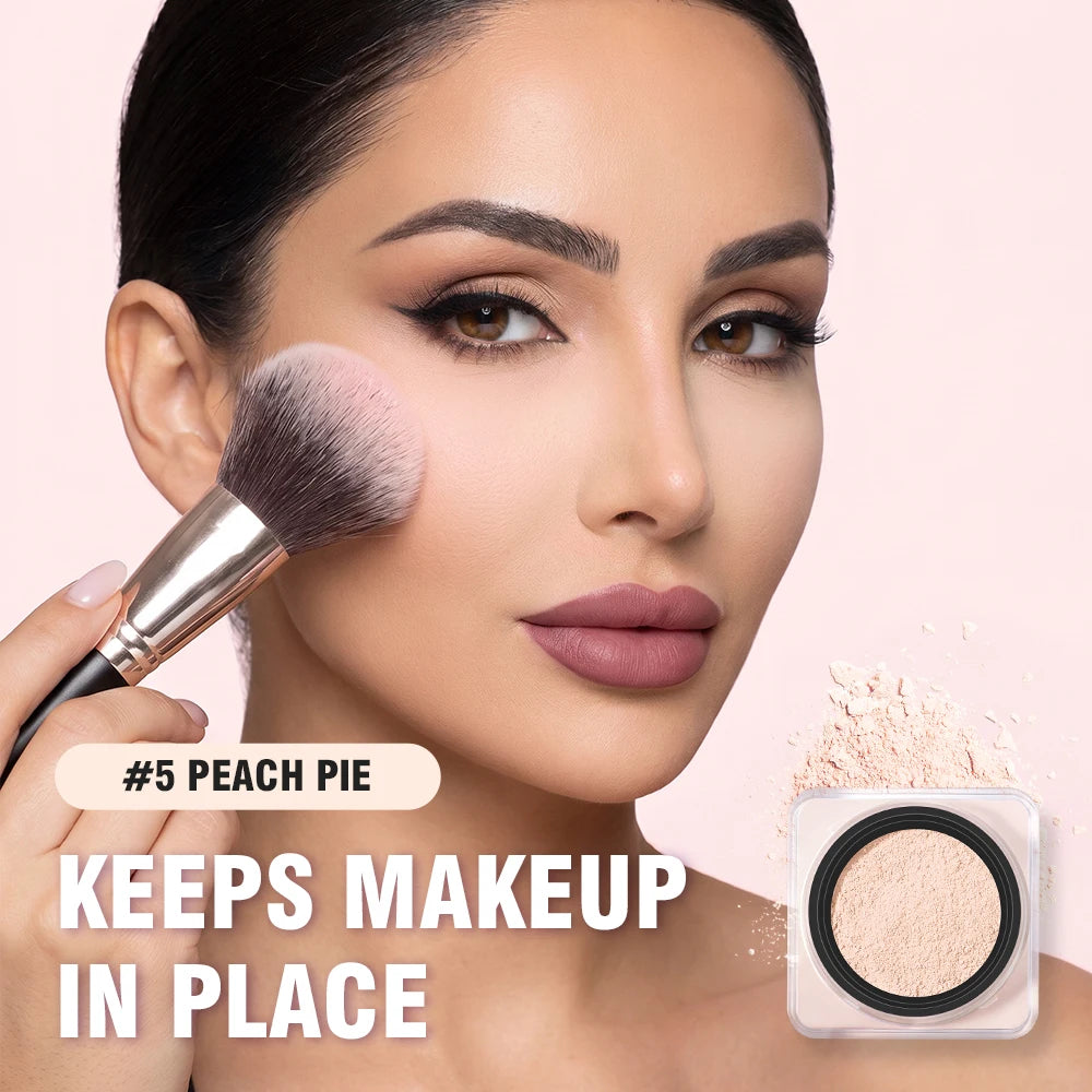 Loose Baking Setting Powder Matte Oil Control Face Makeup - 13