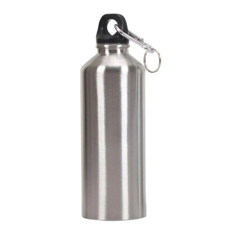 Lightweight Aluminum Sports Water Bottle 500ml Leakproof Cycling Kettle