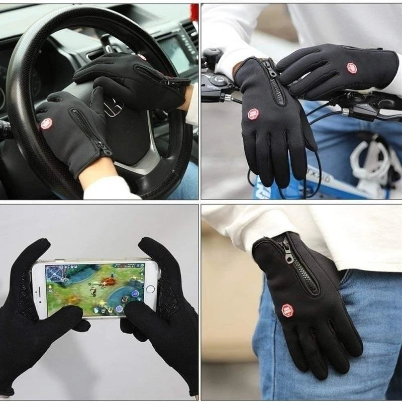 Winter Thermal Touchscreen Gloves Waterproof Windproof Cycling Mittens
