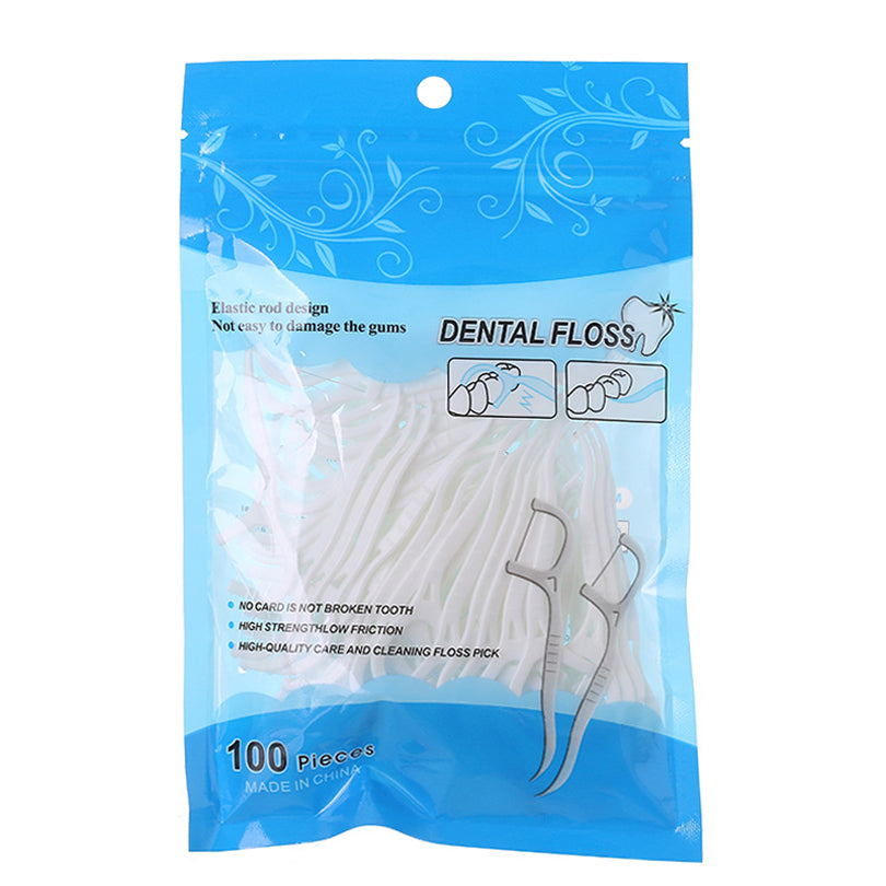 Dental Floss Picks Ultra Fine Toothpicks Interdental Cleaning Sticks - 11