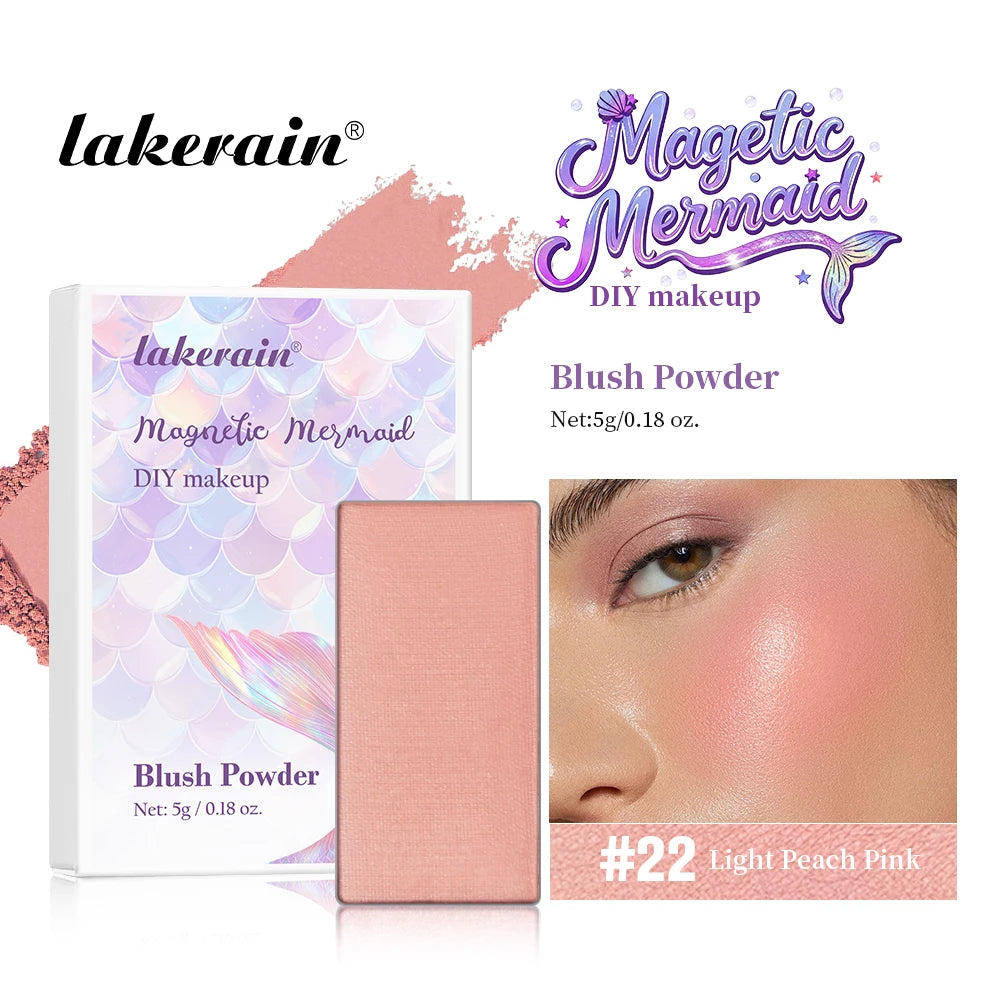 Lakerain Magnetic Mermaid Eyeshadow Makeup Palette DIY Beauty Kit