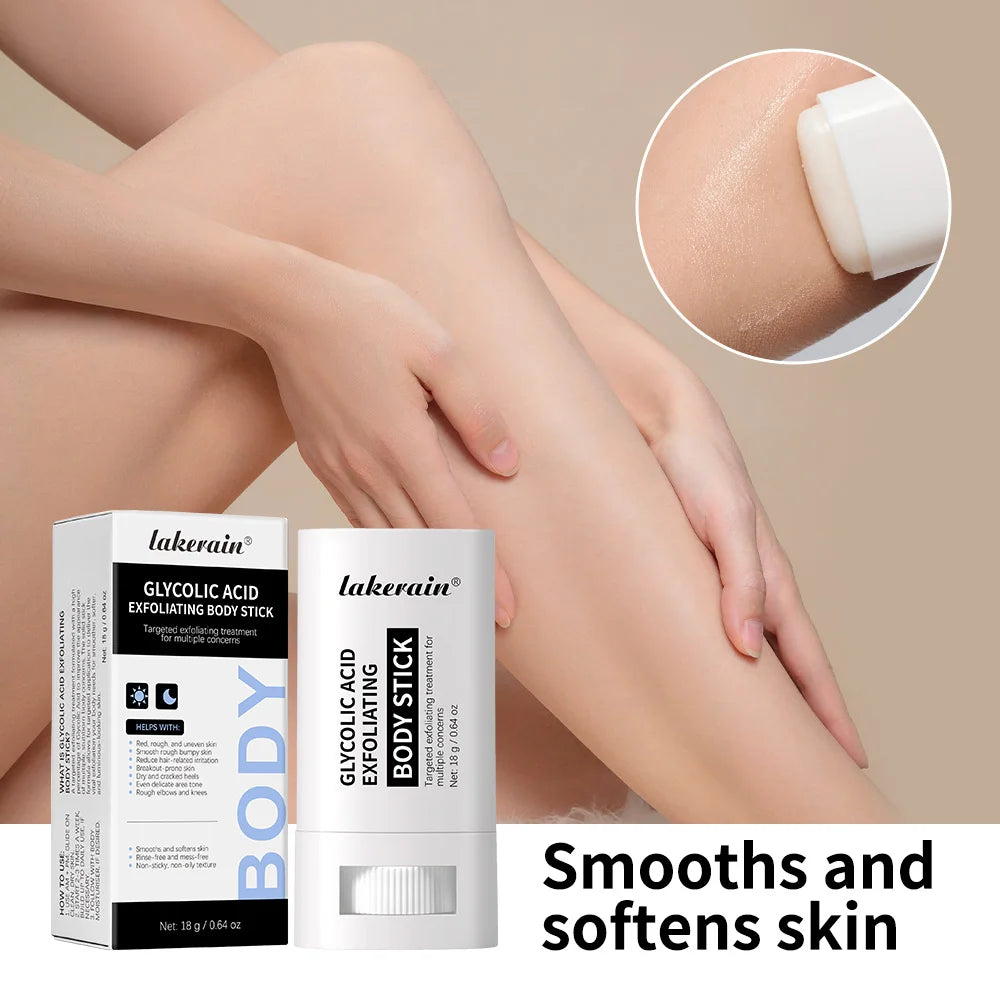 Glycolic Acid Exfoliating Body Stick Moisturizing Scrub Lotion