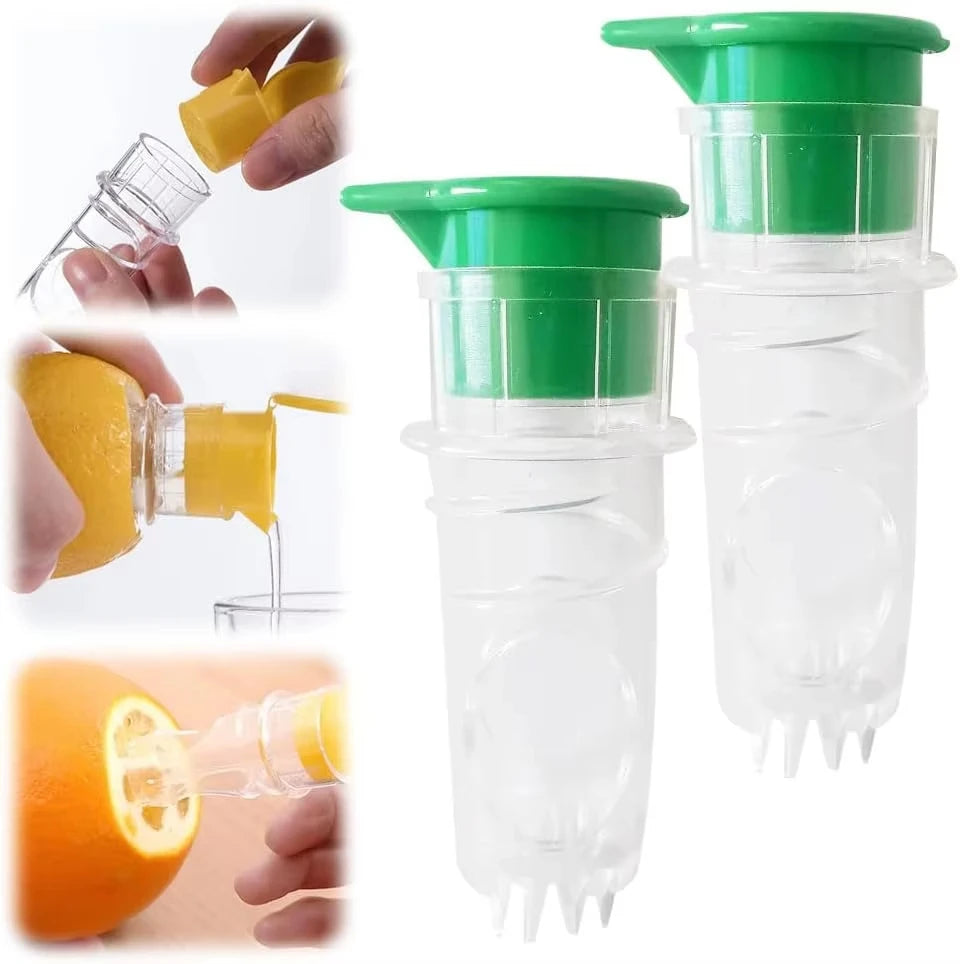 Manual Lemon Juicer Portable Citrus Squeezer and Fruit Juice Extractor - 12