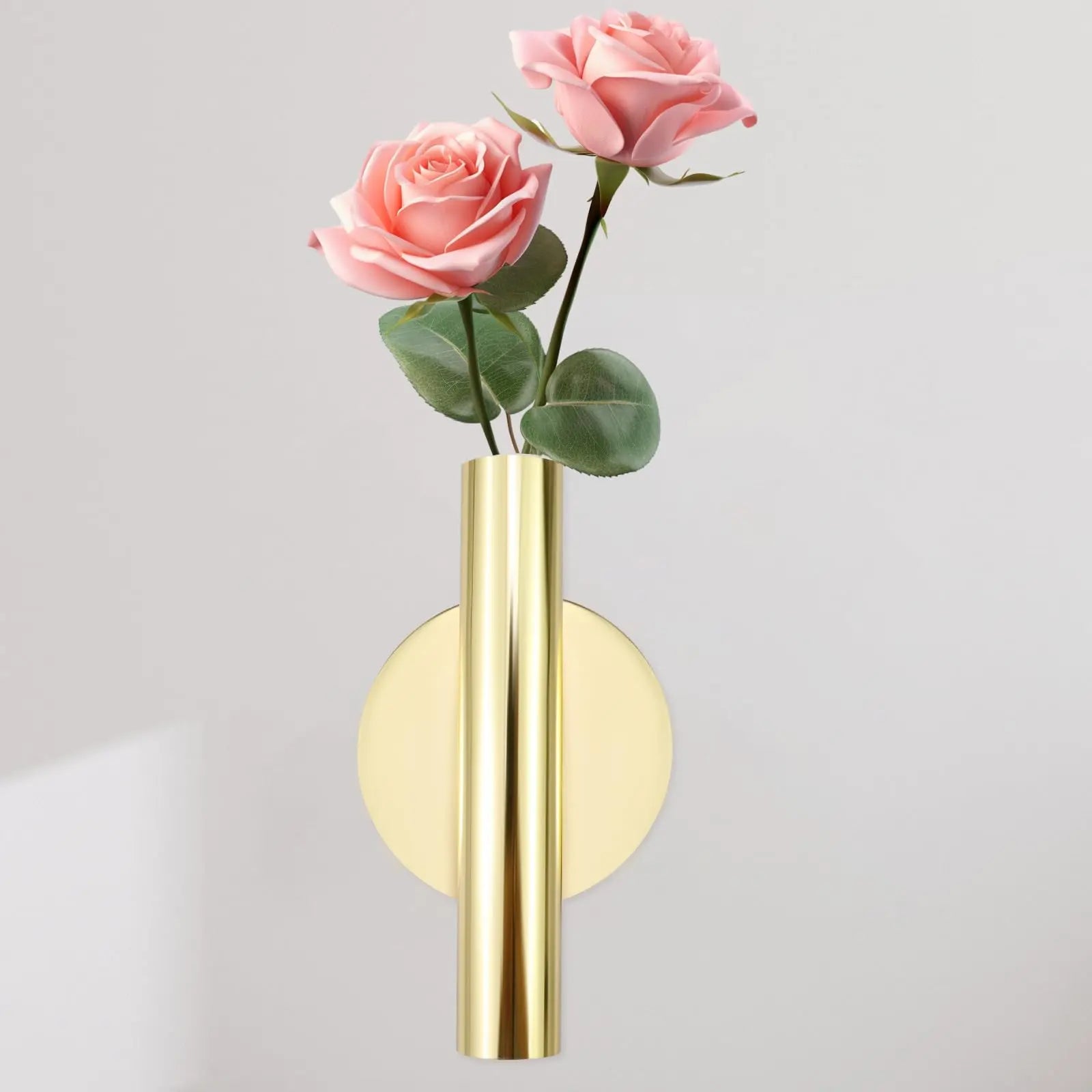 Modern Wall Mounted Metal Flower Vase Nordic Hanging Plant Holder Decor - 4