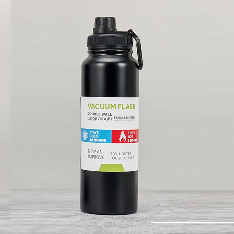 Insulated Stainless Steel Vacuum Flask Thermal Water Bottle Sport Cup