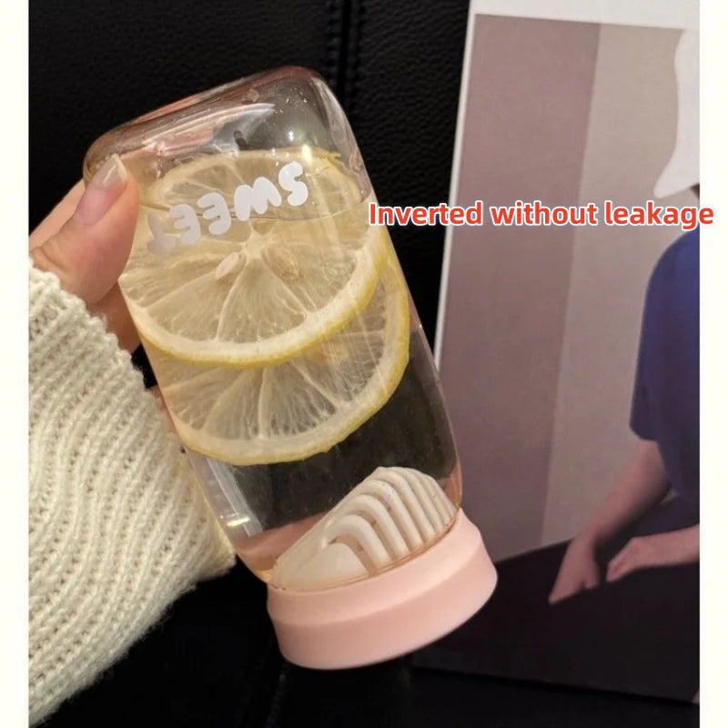Portable Mini Water Cup Heat Resistant BPA Free Travel Bottle - 5