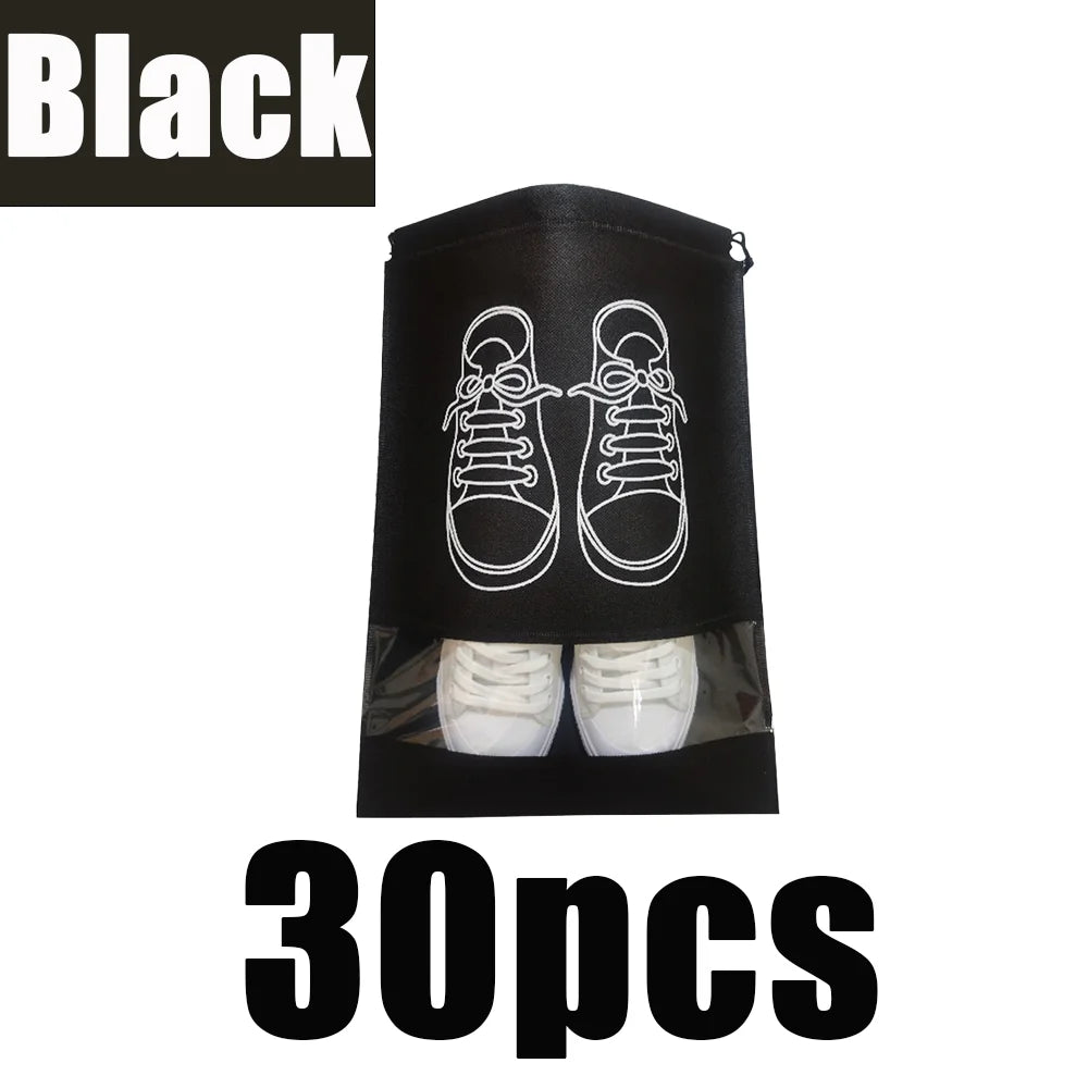 Portable Shoe Storage Bags Waterproof Travel Organizer Pouches - 13