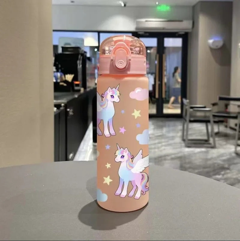 780ml Unicorn Water Bottle BPA Free Leak Proof Sports Gym Drink Cup - 13