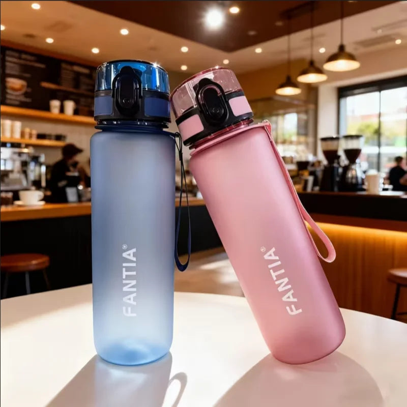 Fantia Portable Outdoor Water Bottle BPA Free Sport Drink Cup 650ml