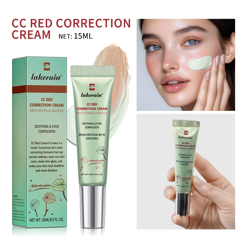 Color Correcting CC Cream Moisturizing Foundation Base Makeup Primer - 21