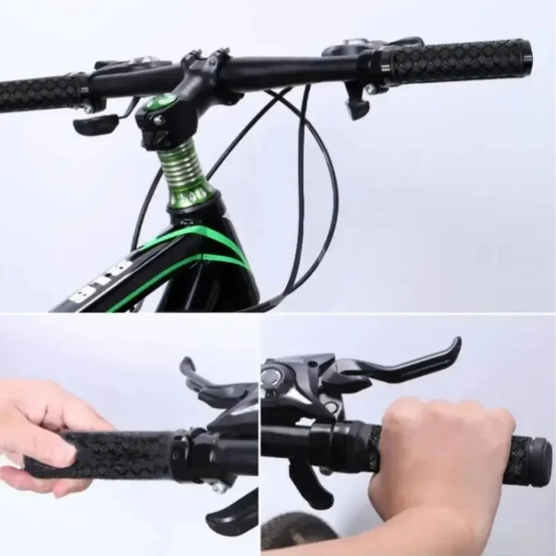 Anti-Slip MTB Bicycle Handlebar Grips Mountain Bike Rubber Hand Grips - 7