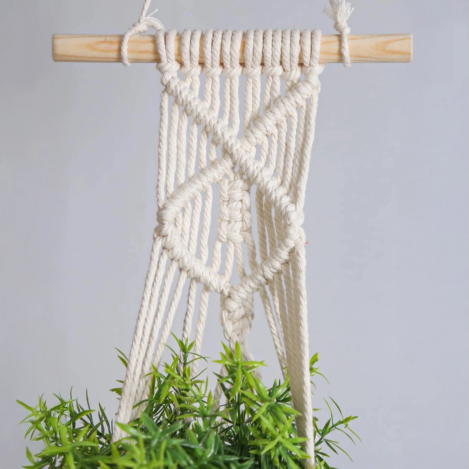 Handmade Macrame Plant Hanger Cotton Rope Wall Hanging Flower Pot Holder