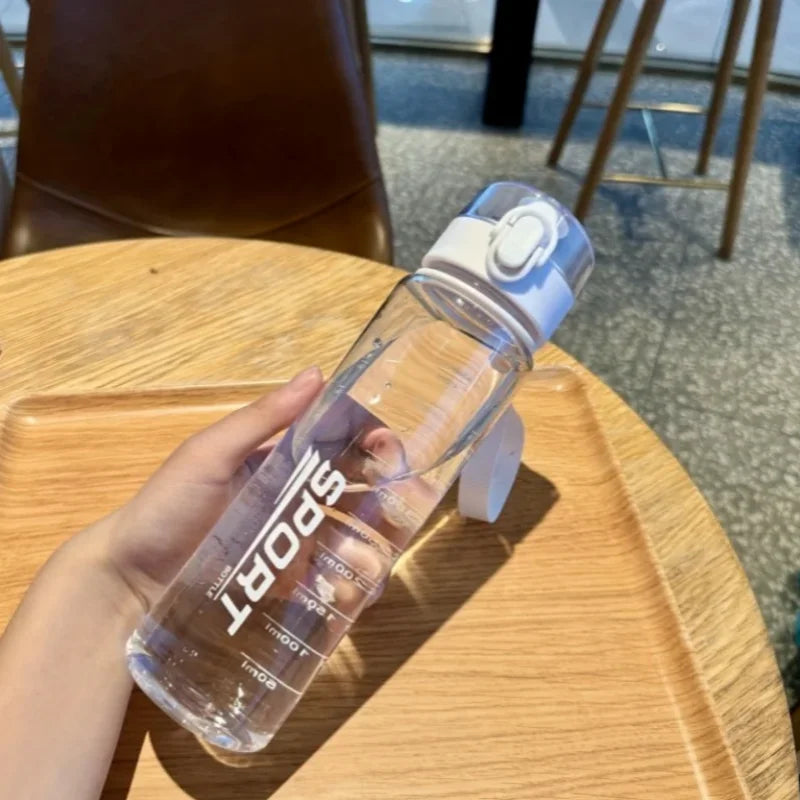 Leakproof Sports Water Bottle BPA Free Portable Gym Drinking Cup 560ml