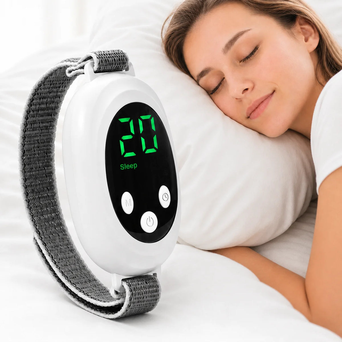 Handheld Sleep Aid Device Microcurrent Palm Pulse Massager
