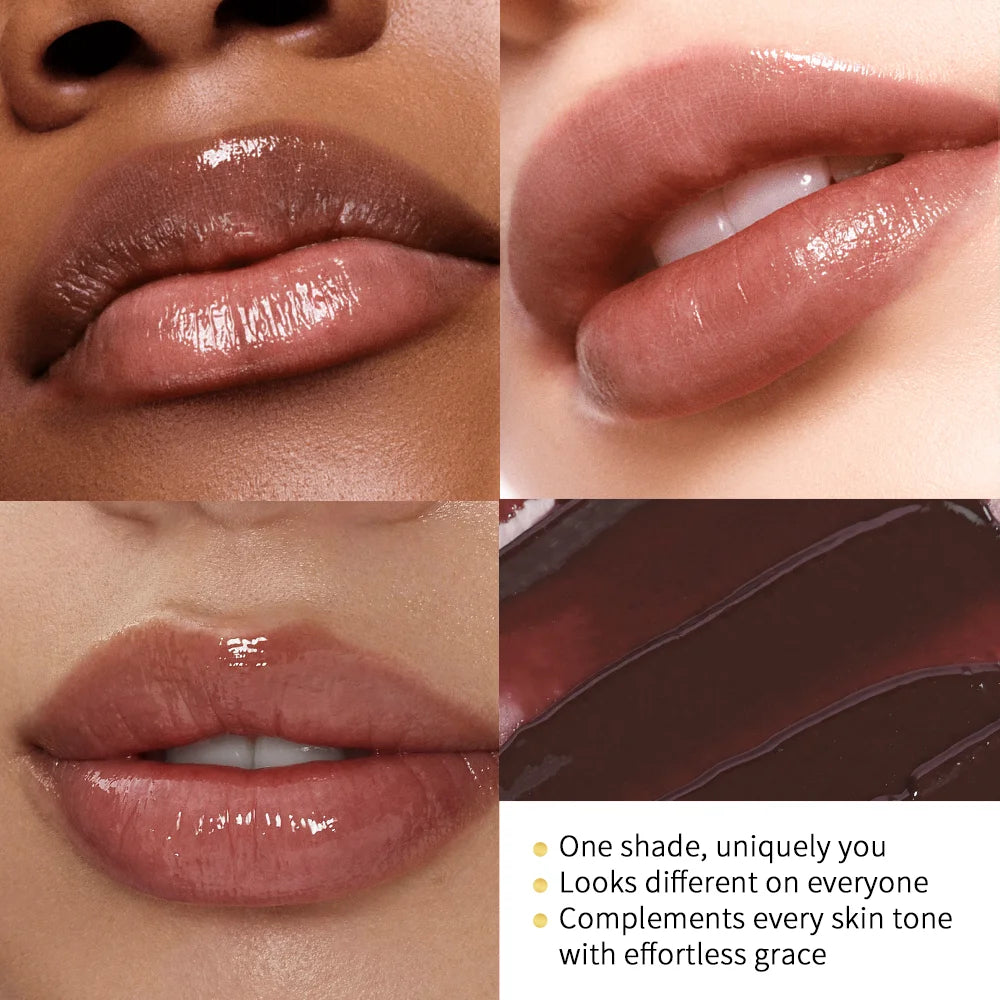 Lakerain Moisturizing Natural Lip Plumper Lipstick Gloss - 3