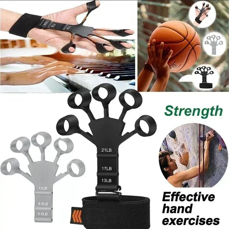 Finger Exerciser Hand Strengthener Grip Trainer Therapy Tool - 2