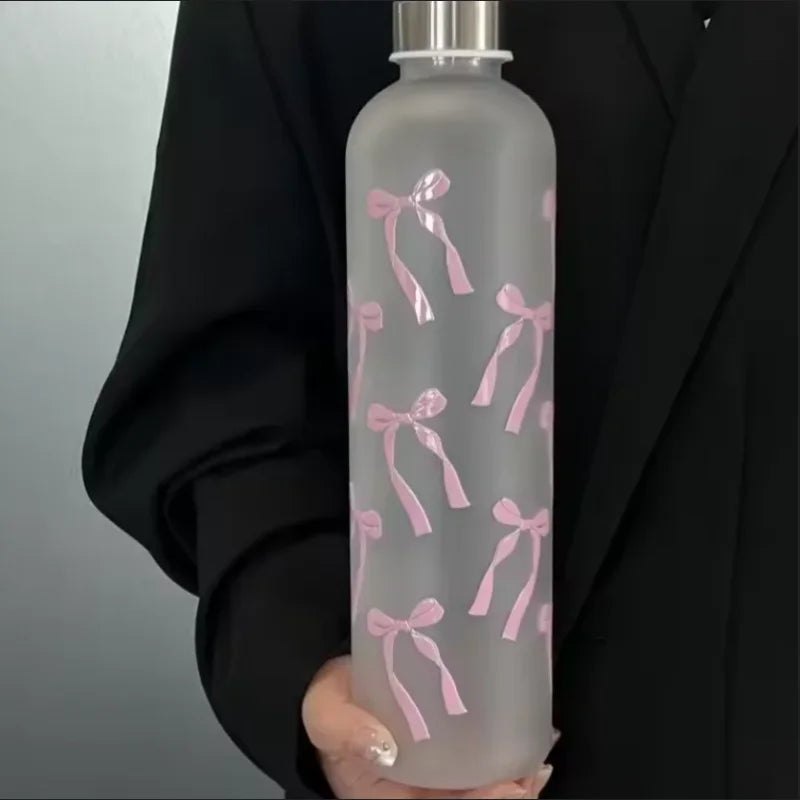 Fantia Butterfly Matte Water Bottle Leak Proof Sports Flask 1000ml - 4