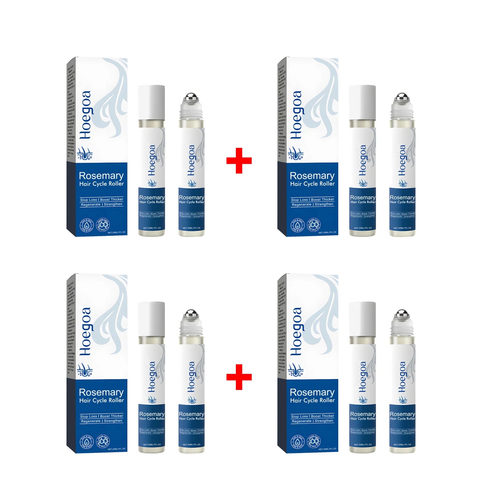 Rosemary Hair Growth Serum Roller Split Ends Repair Oil - 13