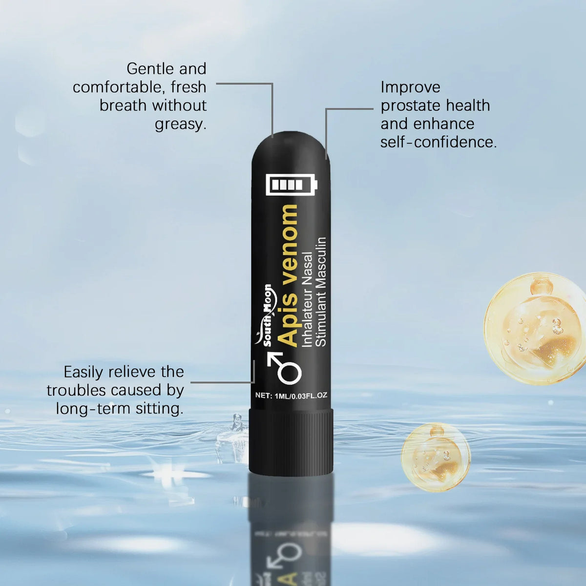 Mens Nursing Nasal Sniffing Stick Gentle Care Inhaler