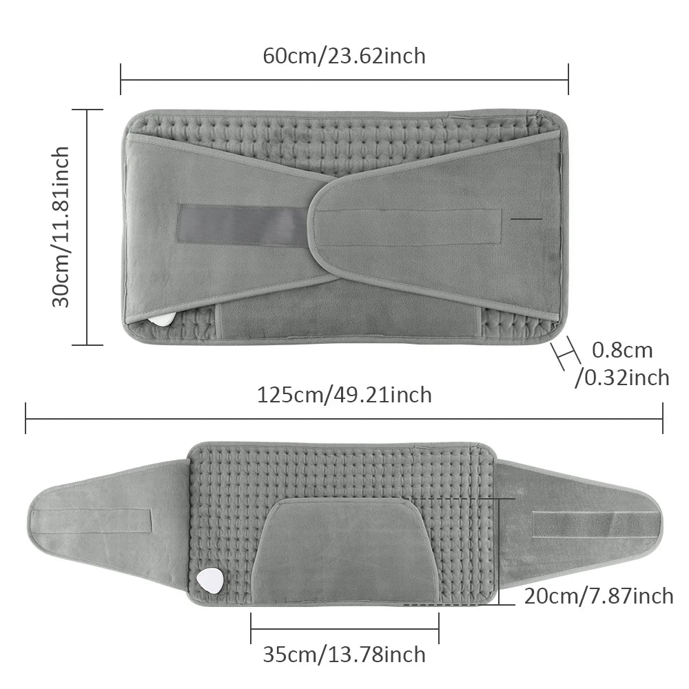 Electric Heating Waist Belt Thermal Pad Back Warmer