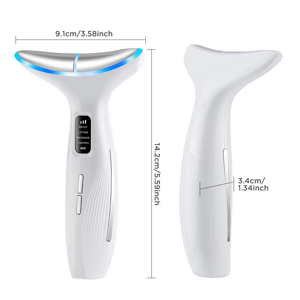 LED Neck Beauty Instrument Face Lifting Massager