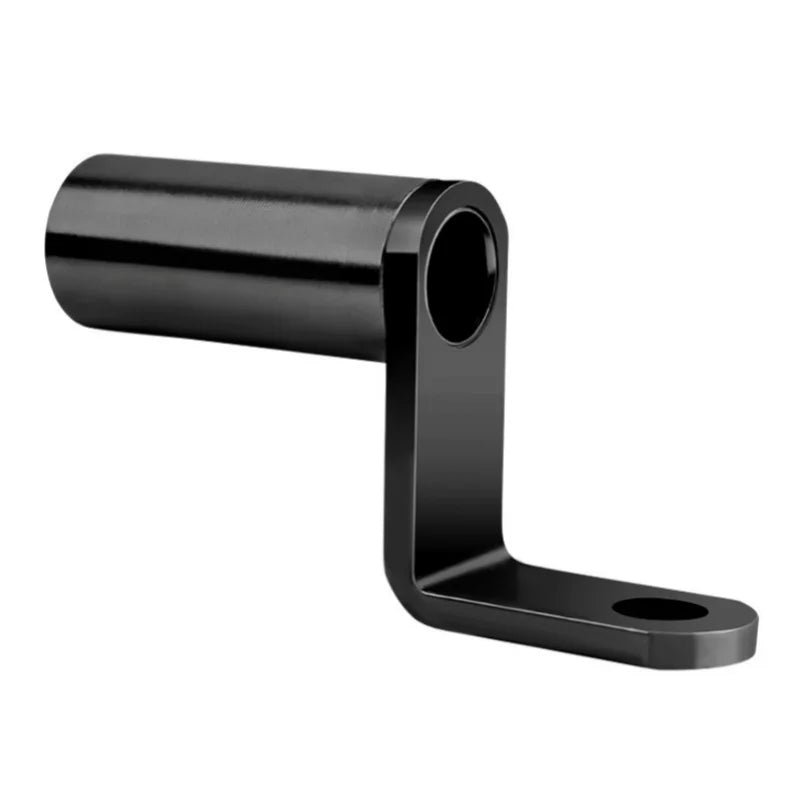 Motorcycle Phone Holder Mount Bracket Aluminum Alloy Mirror Extender - 14