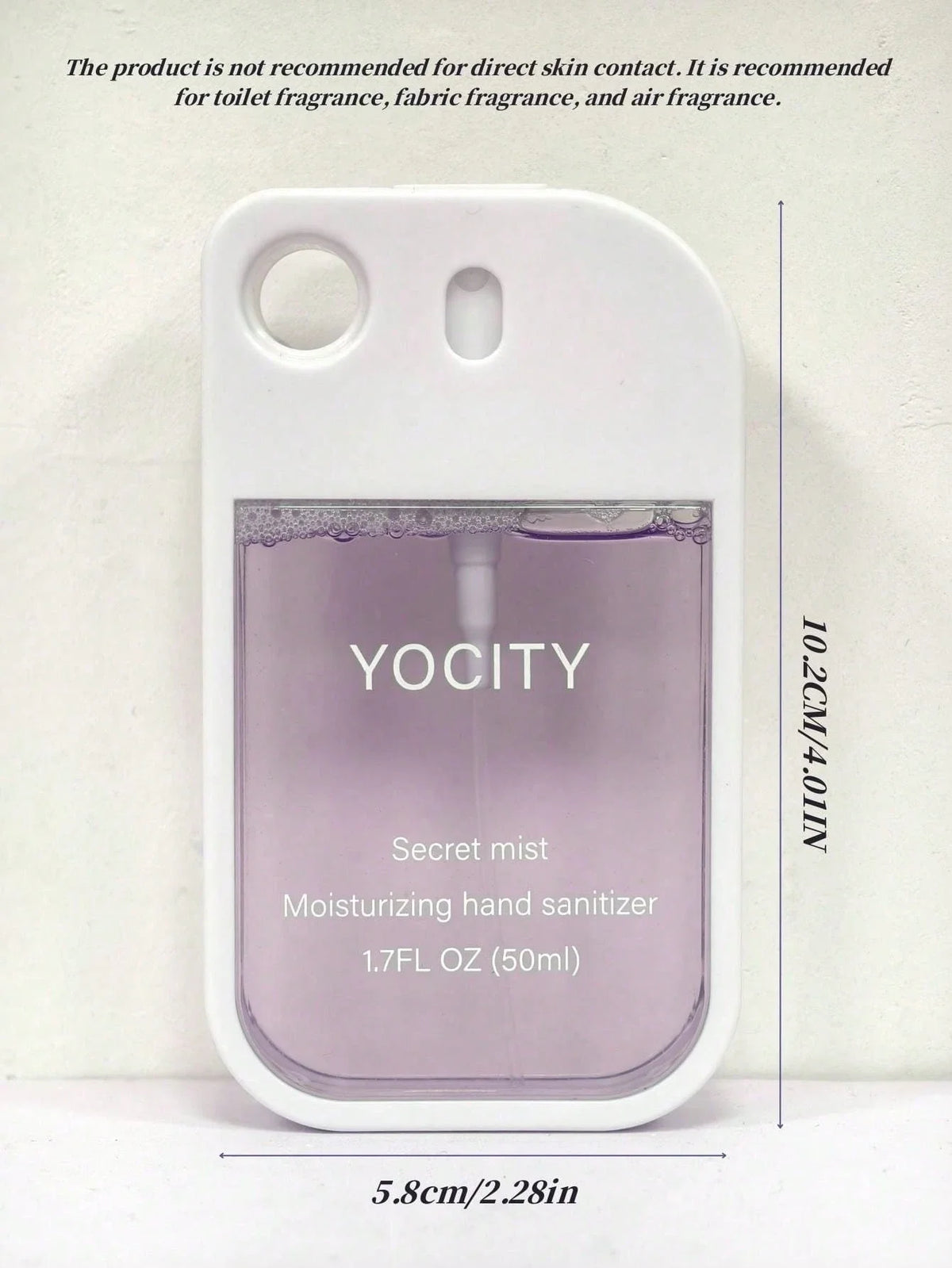 YOCITY 50ml Portable Air Freshener and Hand Sanitizer Spray Mist