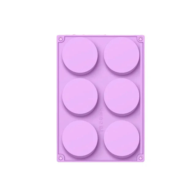 Silicone Donut Mold 6 Cavity Nonstick Baking Pan for Cakes and Pastries