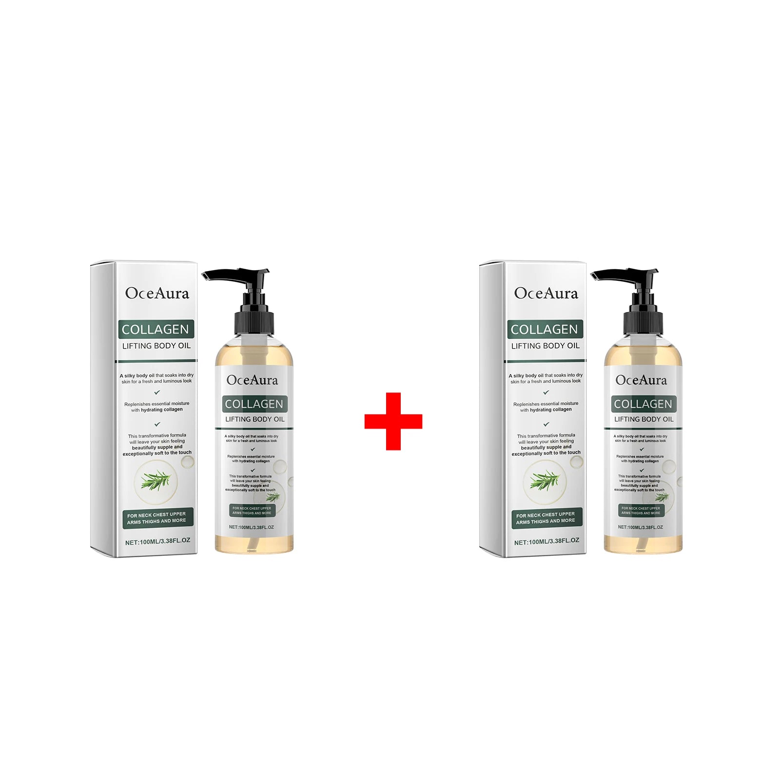 Collagen Body Firming Massage Oil Tightening Hydrating Skin Care - 16