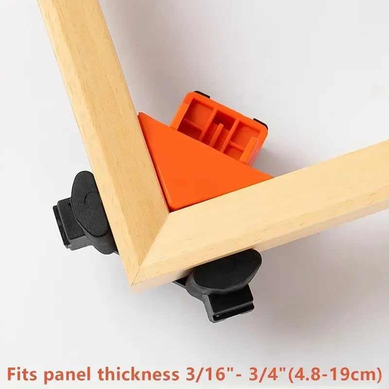 90 Degree Corner Clamp Woodworking Right Angle Clip Miter Frame Fixer