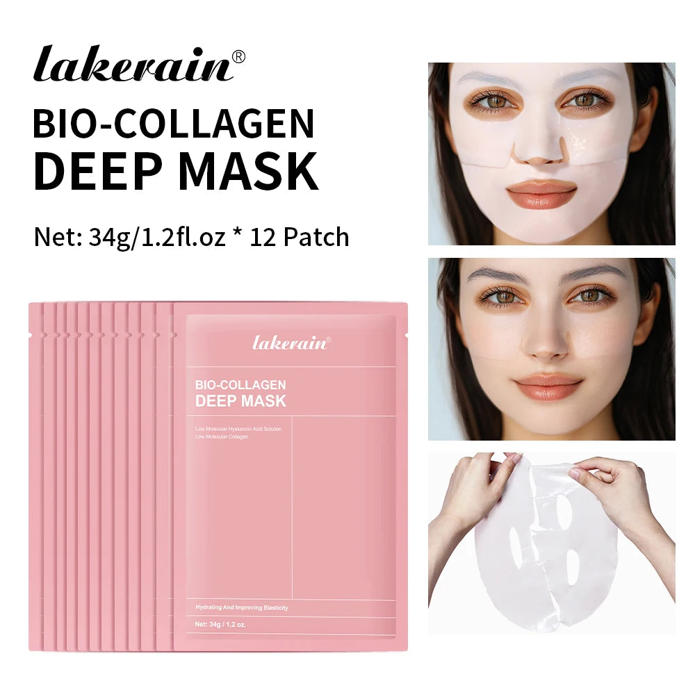Bio Collagen Deep Hydrating Face Mask Pore Minimizing Overnight Mask