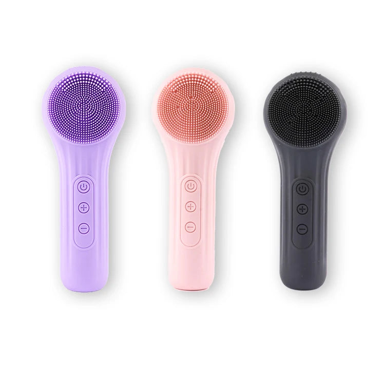 Sonic Facial Cleansing Brush Electric Face Scrubber Exfoliator
