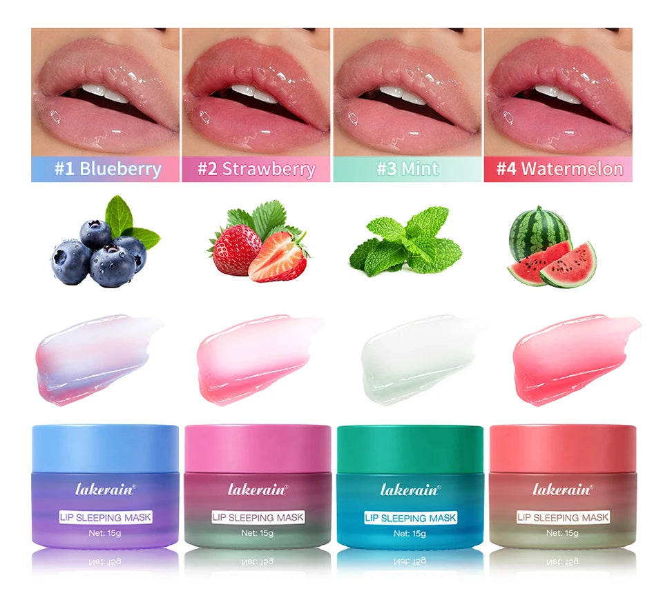 Nourishing Lip Mask Hydrating Lip Balm For Dry Cracked Lips - 8