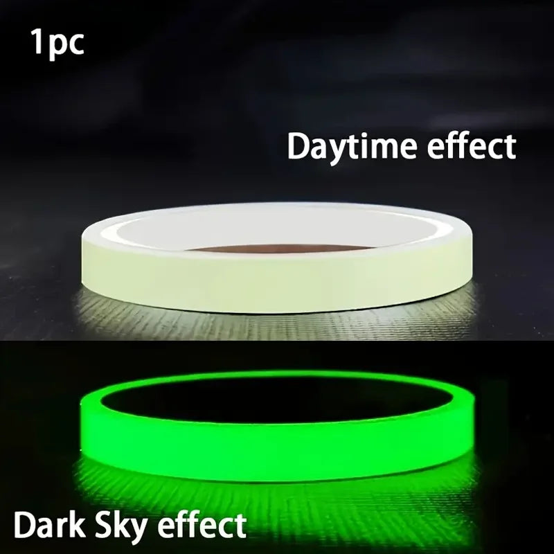Luminous Safety Tape Glow in the Dark Fluorescent Warning Adhesive - 1