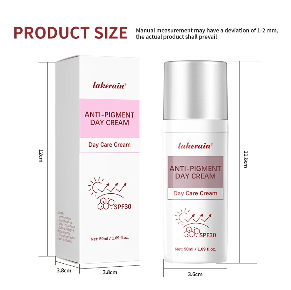 Anti-Pigment Day Cream SPF 30 Hydrating Facial Sun Protection