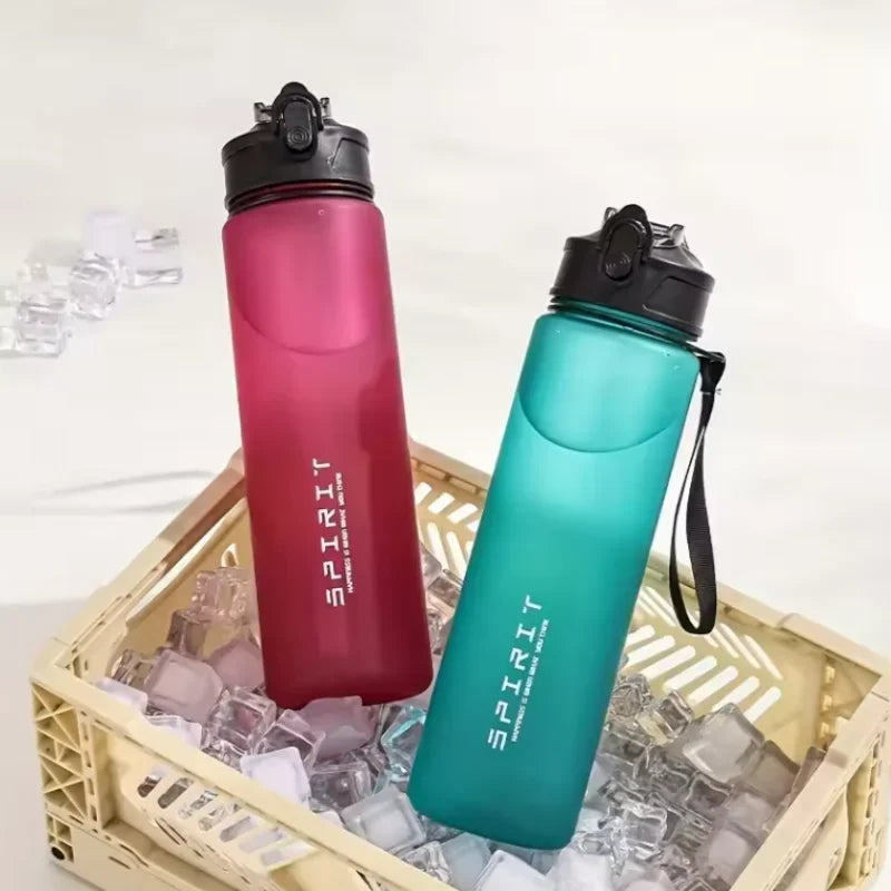 750ml Leak-Proof Sports Water Bottle BPA-Free Fitness Drinking Mug