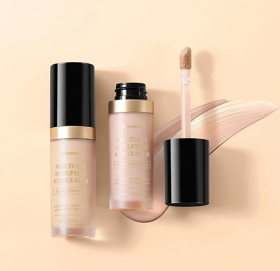 Lakerain Waterproof Concealer Matte High Coverage Liquid Foundation - 18