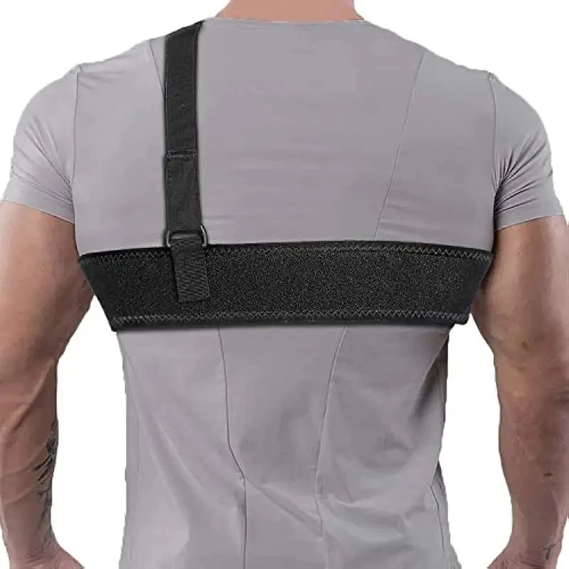 Tactical Underarm Holster Concealed Carry Shoulder Harness Nylon Belt - 2