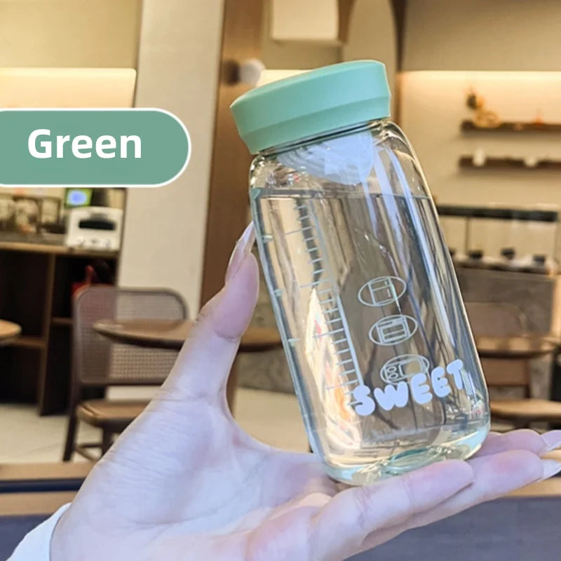 Portable Mini Water Cup Heat Resistant BPA Free Travel Bottle - 8
