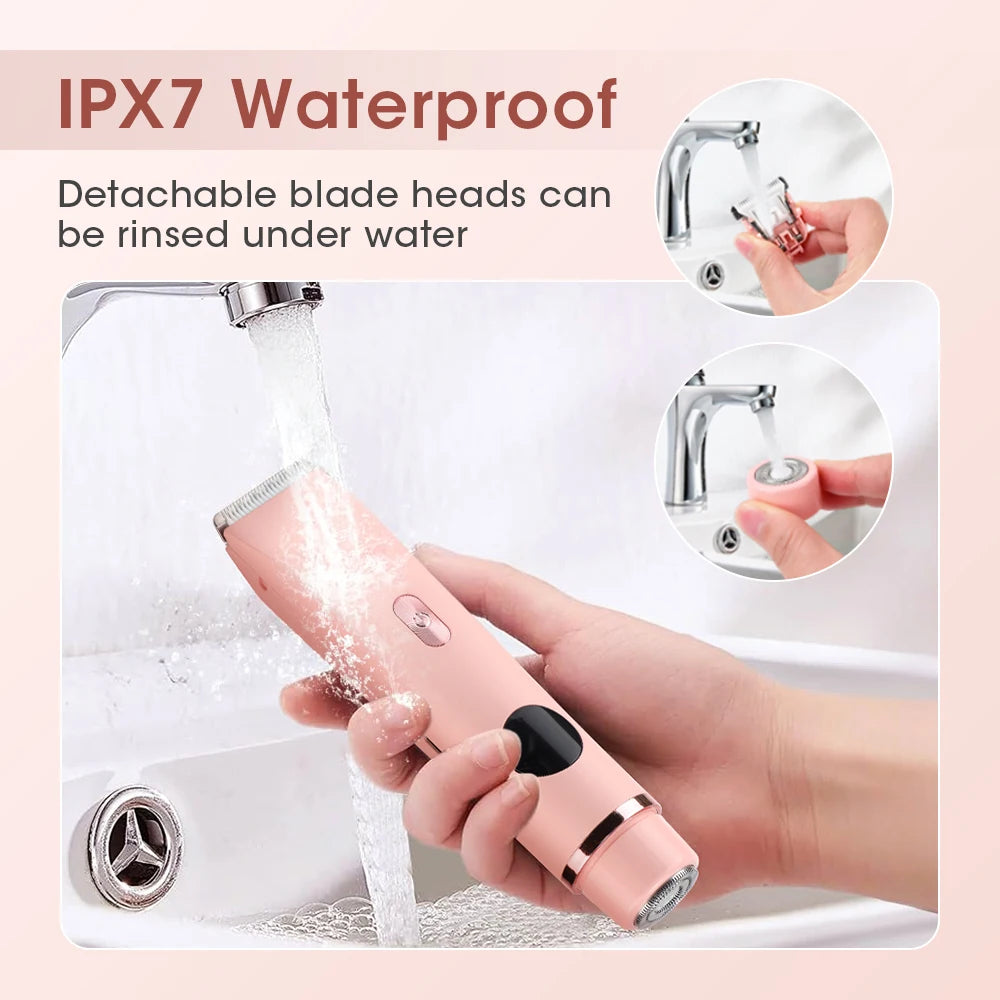 Waterproof Electric Shaver & Cordless Lady Razor