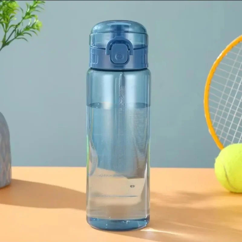 Leak Proof Sports Water Bottle BPA Free Portable Hiking Gym Flask - 1