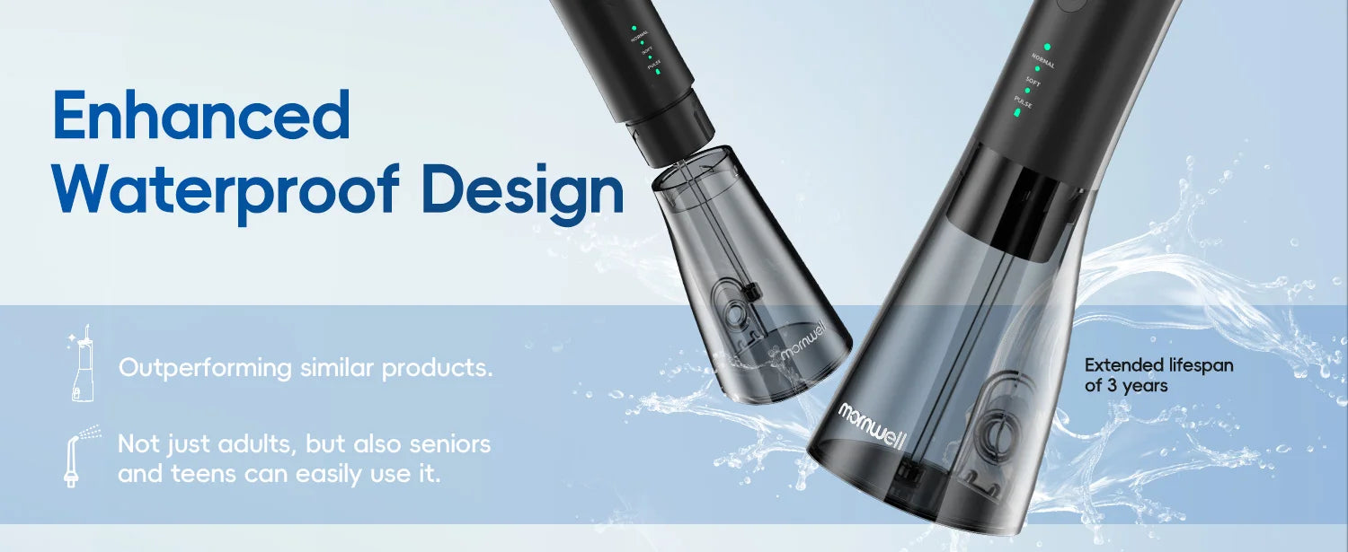 Electric Toothbrush & Water Flosser Oral Irrigator Kit - 11